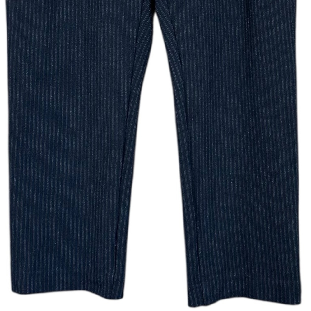 Theory Treeca Fairfield Knit Pinstripe Ankle Pants Women's Size 10 - Picture 8 of 14
